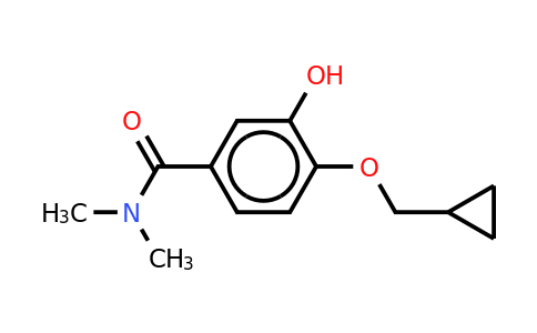 CAS 1243279-62-0 | 4-(Cyclopropylmethoxy)-3-hydroxy-N,n-dimethylbenzamide