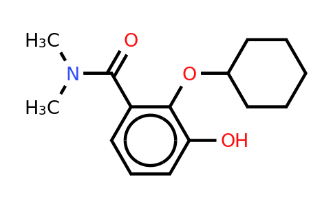 CAS 1243279-63-1 | 2-(Cyclohexyloxy)-3-hydroxy-N,n-dimethylbenzamide