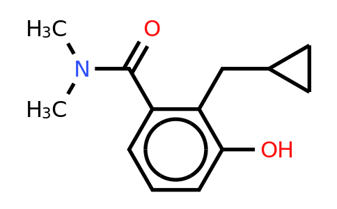 CAS 1243279-64-2 | 2-(Cyclopropylmethyl)-3-hydroxy-N,n-dimethylbenzamide
