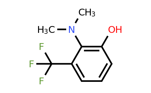 CAS 1243279-68-6 | 2-(Dimethylamino)-3-(trifluoromethyl)phenol