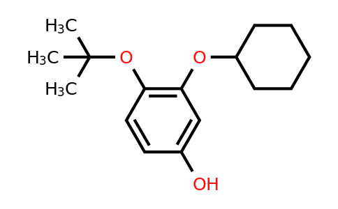 CAS 1243279-72-2 | 4-Tert-butoxy-3-(cyclohexyloxy)phenol