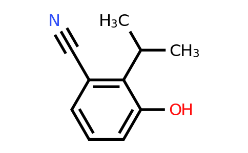 CAS 1243279-74-4 | 3-Hydroxy-2-(propan-2-YL)benzonitrile