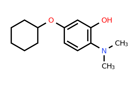 CAS 1243279-79-9 | 5-(Cyclohexyloxy)-2-(dimethylamino)phenol