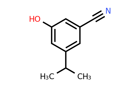 CAS 1243279-81-3 | 3-Hydroxy-5-(propan-2-YL)benzonitrile