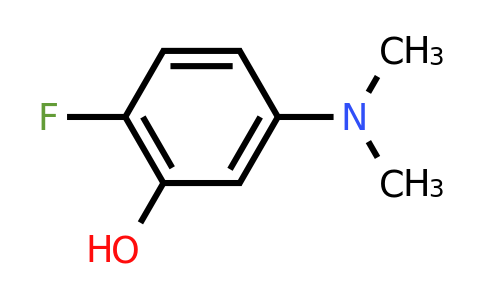 CAS 1243279-82-4 | 5-(Dimethylamino)-2-fluorophenol