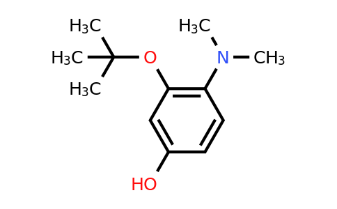 CAS 1243279-92-6 | 3-Tert-butoxy-4-(dimethylamino)phenol