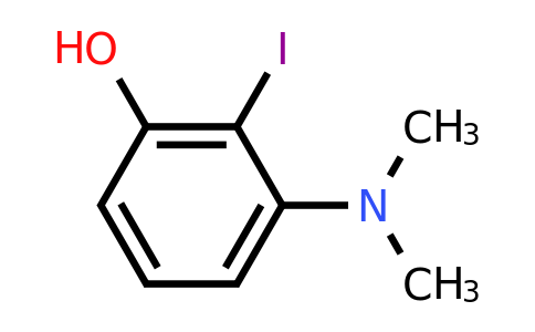 CAS 1243279-96-0 | 3-(Dimethylamino)-2-iodophenol
