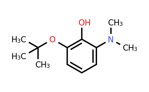 CAS 1243279-97-1 | 2-Tert-butoxy-6-(dimethylamino)phenol