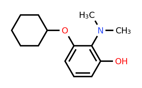 CAS 1243279-99-3 | 3-(Cyclohexyloxy)-2-(dimethylamino)phenol