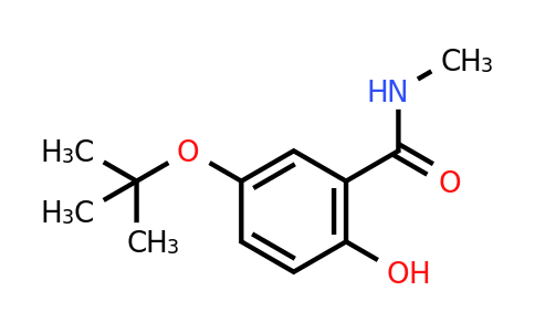 CAS 1243280-23-0 | 5-Tert-butoxy-2-hydroxy-N-methylbenzamide