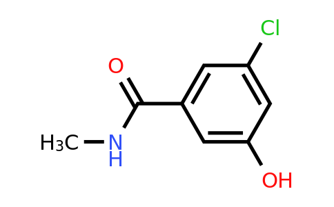CAS 1243280-33-2 | 3-Chloro-5-hydroxy-N-methylbenzamide