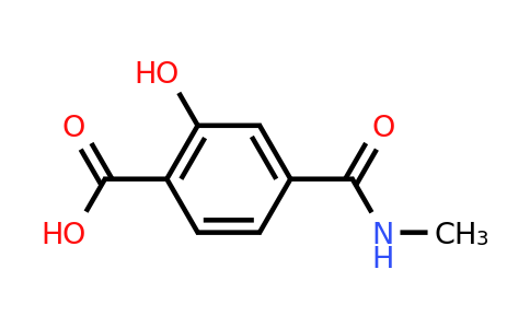 CAS 1243280-42-3 | 2-Hydroxy-4-(methylcarbamoyl)benzoic acid