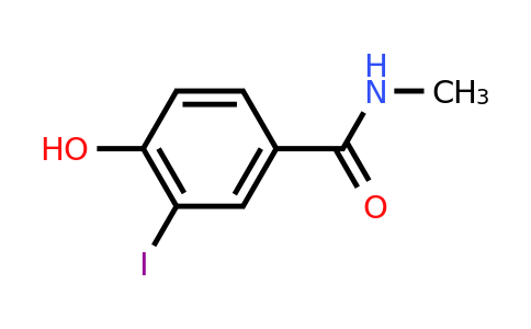 CAS 1243280-49-0 | 4-Hydroxy-3-iodo-N-methylbenzamide