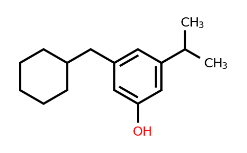 CAS 1243280-50-3 | 3-(Cyclohexylmethyl)-5-isopropylphenol