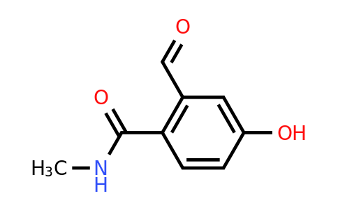 CAS 1243280-51-4 | 2-Formyl-4-hydroxy-N-methylbenzamide
