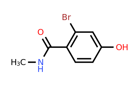 CAS 1243280-54-7 | 2-Bromo-4-hydroxy-N-methylbenzamide