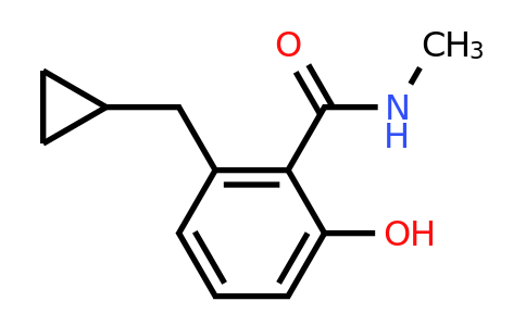 CAS 1243280-65-0 | 2-(Cyclopropylmethyl)-6-hydroxy-N-methylbenzamide