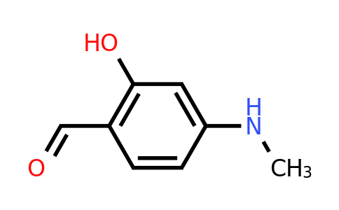 CAS 1243280-83-2 | 2-Hydroxy-4-(methylamino)benzaldehyde