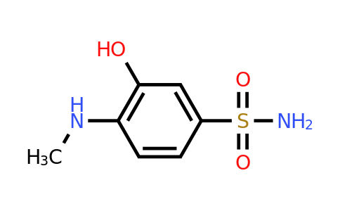 CAS 1243280-90-1 | 3-Hydroxy-4-(methylamino)benzene-1-sulfonamide