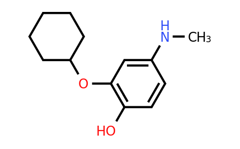 CAS 1243280-97-8 | 2-(Cyclohexyloxy)-4-(methylamino)phenol