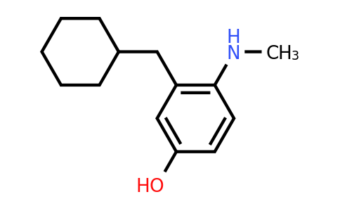 CAS 1243281-08-4 | 3-(Cyclohexylmethyl)-4-(methylamino)phenol