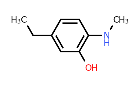 CAS 1243281-21-1 | 5-Ethyl-2-(methylamino)phenol