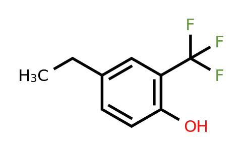 CAS 1243281-25-5 | 4-Ethyl-2-(trifluoromethyl)phenol