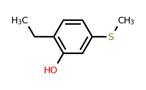 CAS 1243281-31-3 | 2-Ethyl-5-(methylthio)phenol