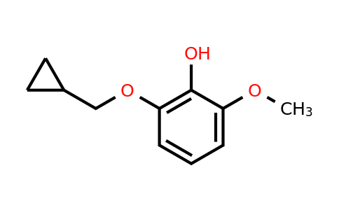 CAS 1243281-38-0 | 2-(Cyclopropylmethoxy)-6-methoxyphenol