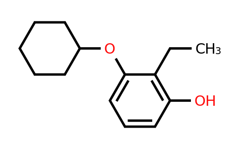 CAS 1243281-47-1 | 3-(Cyclohexyloxy)-2-ethylphenol