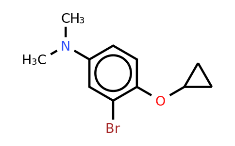 CAS 1243281-52-8 | 3-Bromo-4-cyclopropoxy-N,n-dimethylaniline
