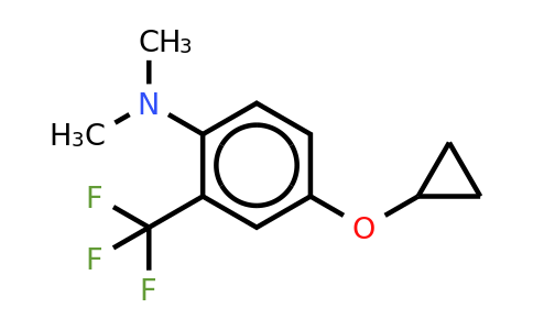 CAS 1243281-53-9 | 4-Cyclopropoxy-N,n-dimethyl-2-(trifluoromethyl)aniline