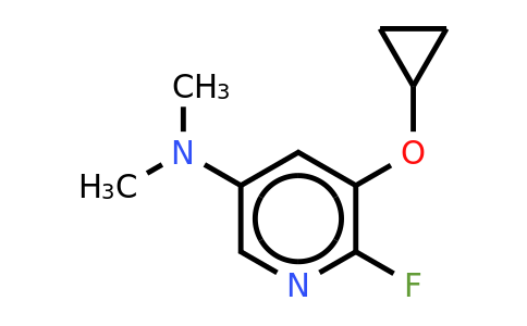 CAS 1243281-64-2 | 5-Cyclopropoxy-6-fluoro-N,n-dimethylpyridin-3-amine