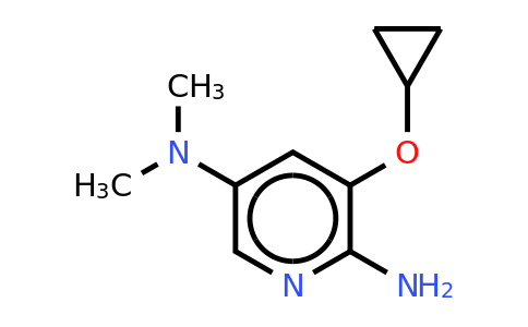 CAS 1243281-65-3 | 3-Cyclopropoxy-5-N,5-N-dimethylpyridine-2,5-diamine