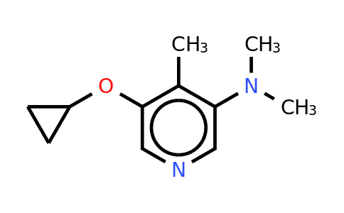 CAS 1243281-66-4 | 5-Cyclopropoxy-N,n,4-trimethylpyridin-3-amine