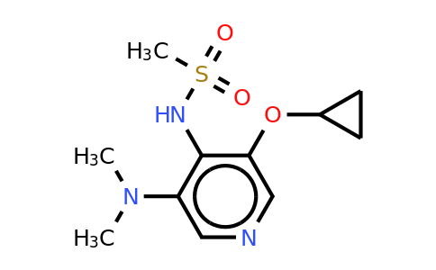 CAS 1243281-69-7 | N-(3-cyclopropoxy-5-(dimethylamino)pyridin-4-YL)methanesulfonamide