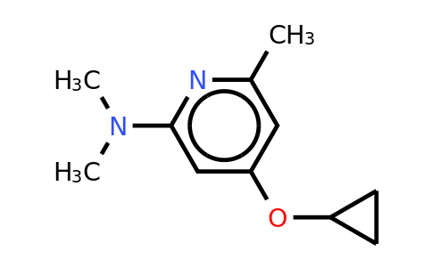 CAS 1243281-70-0 | 4-Cyclopropoxy-N,n,6-trimethylpyridin-2-amine