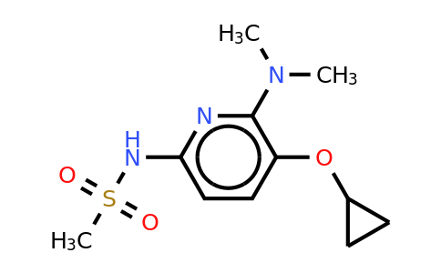 CAS 1243281-71-1 | N-(5-cyclopropoxy-6-(dimethylamino)pyridin-2-YL)methanesulfonamide