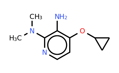 CAS 1243281-83-5 | 4-Cyclopropoxy-2-N,2-N-dimethylpyridine-2,3-diamine