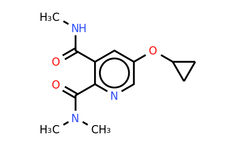 CAS 1243281-87-9 | 5-Cyclopropoxy-N2,N2,N3-trimethylpyridine-2,3-dicarboxamide
