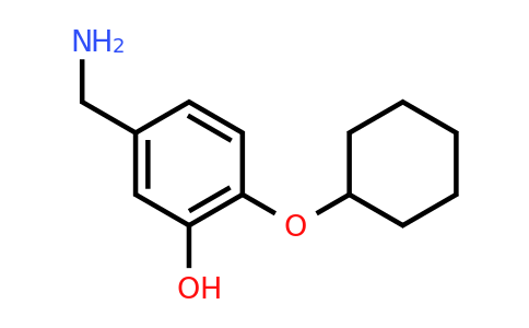 CAS 1243282-06-5 | 5-(Aminomethyl)-2-(cyclohexyloxy)phenol