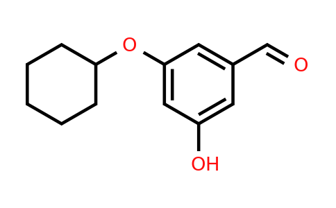 CAS 1243282-10-1 | 3-(Cyclohexyloxy)-5-hydroxybenzaldehyde