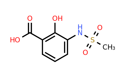 CAS 1243282-17-8 | 2-Hydroxy-3-(methylsulfonamido)benzoic acid