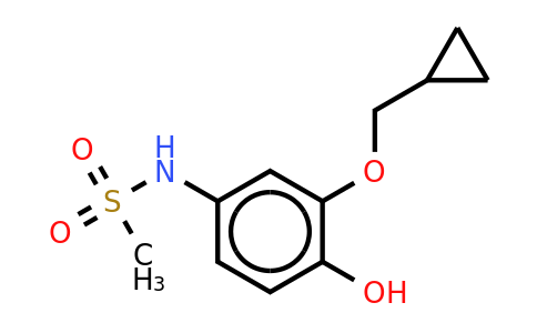CAS 1243282-26-9 | N-(3-(cyclopropylmethoxy)-4-hydroxyphenyl)methanesulfonamide