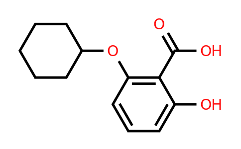 CAS 1243282-30-5 | 2-(Cyclohexyloxy)-6-hydroxybenzoic acid
