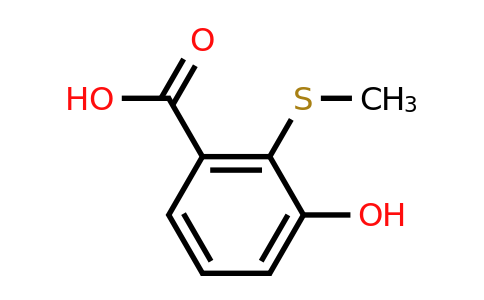 CAS 1243282-33-8 | 3-Hydroxy-2-(methylsulfanyl)benzoic acid