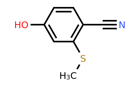 CAS 1243282-40-7 | 4-Hydroxy-2-(methylthio)benzonitrile