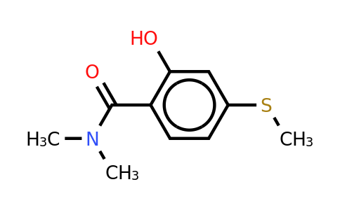 CAS 1243282-43-0 | 2-Hydroxy-N,n-dimethyl-4-(methylsulfanyl)benzamide