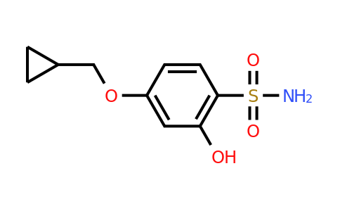 CAS 1243282-63-4 | 4-(Cyclopropylmethoxy)-2-hydroxybenzenesulfonamide