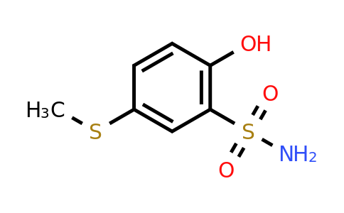 CAS 1243282-78-1 | 2-Hydroxy-5-(methylsulfanyl)benzene-1-sulfonamide